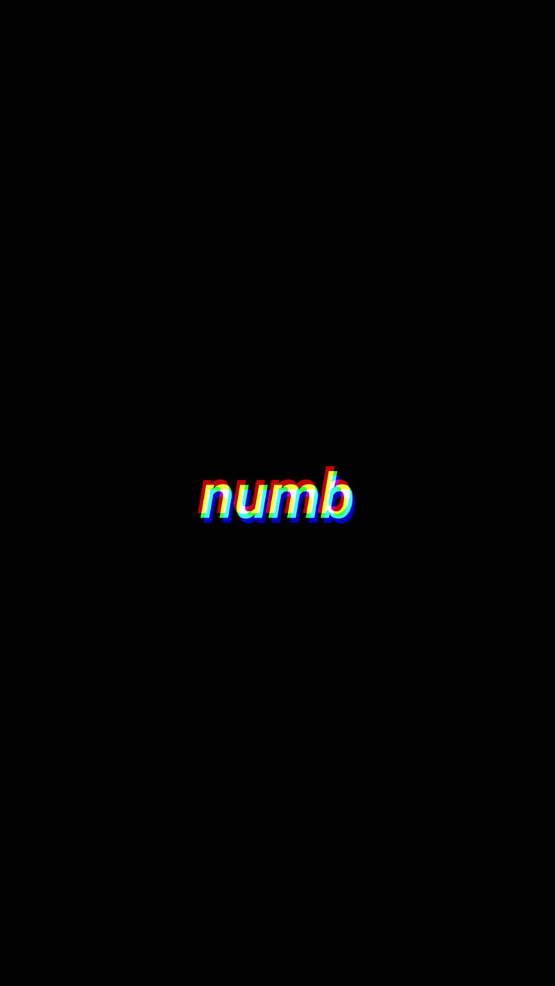 Dark Sad Numb