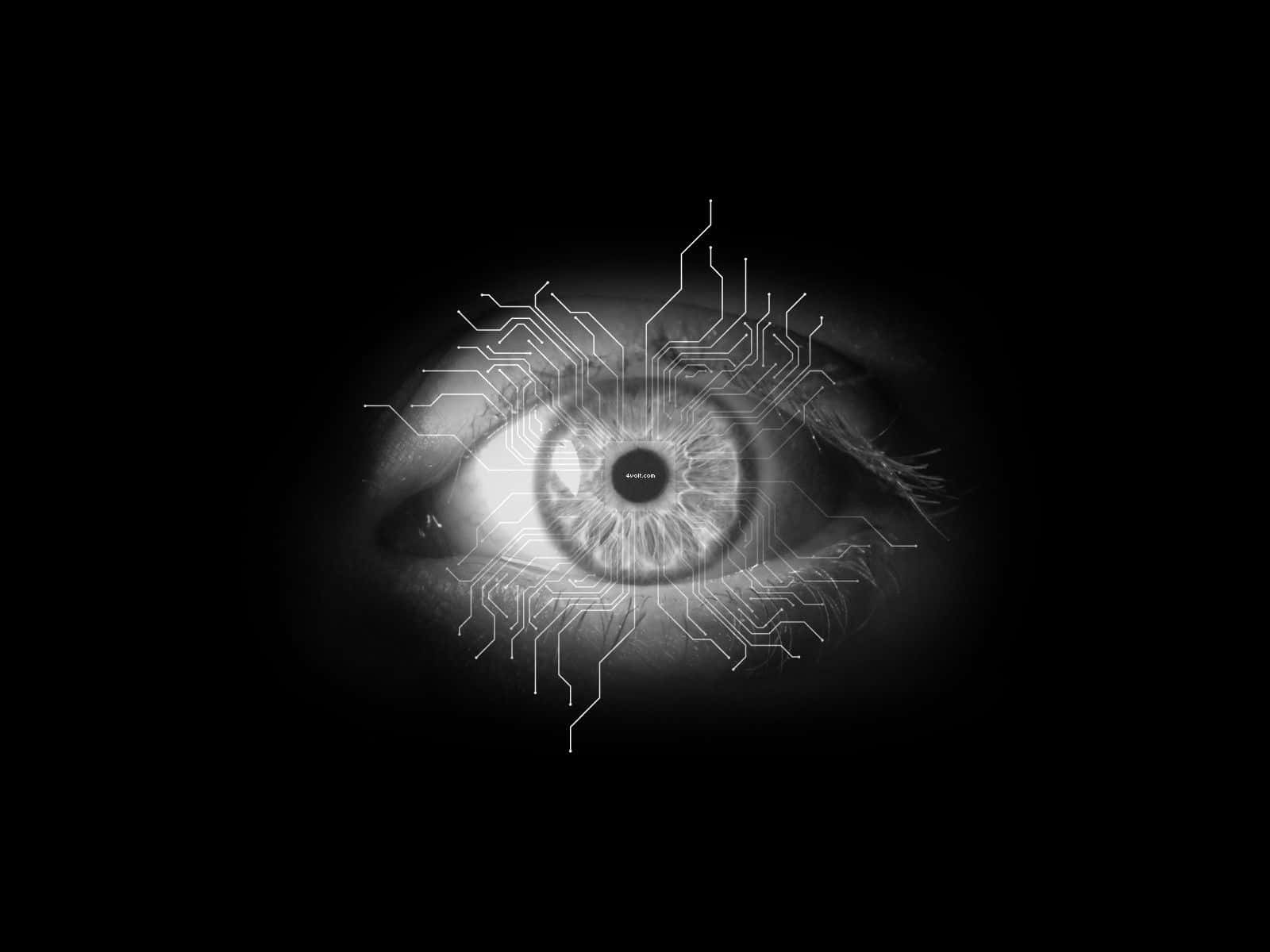 Dark Scary Human Eye Wallpaper