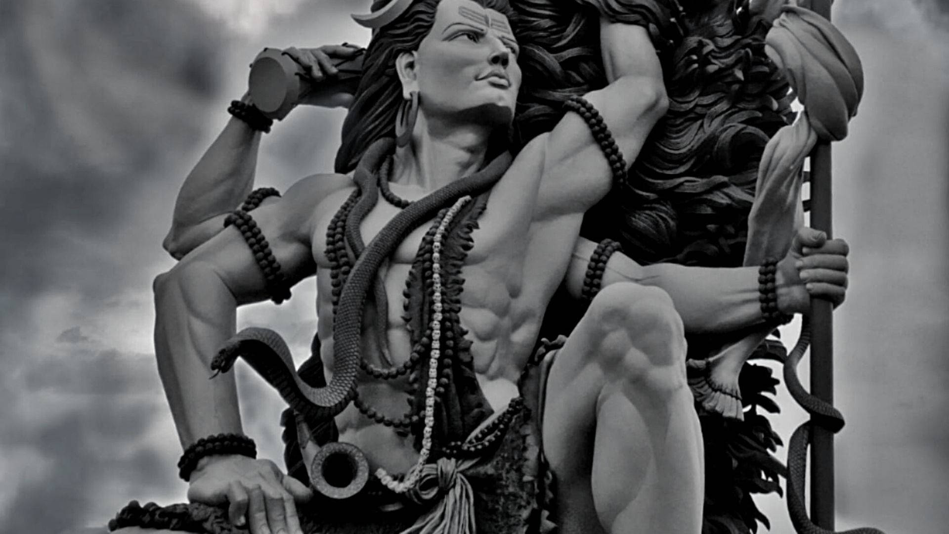 Dyb Shiva stor krop Wallpaper
