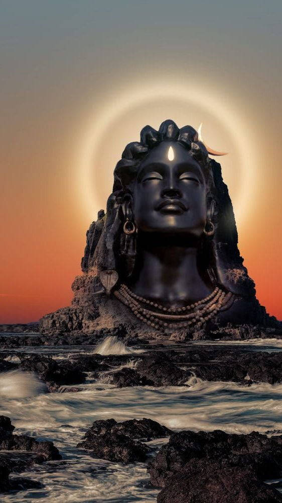 Dark Shiva Sunset