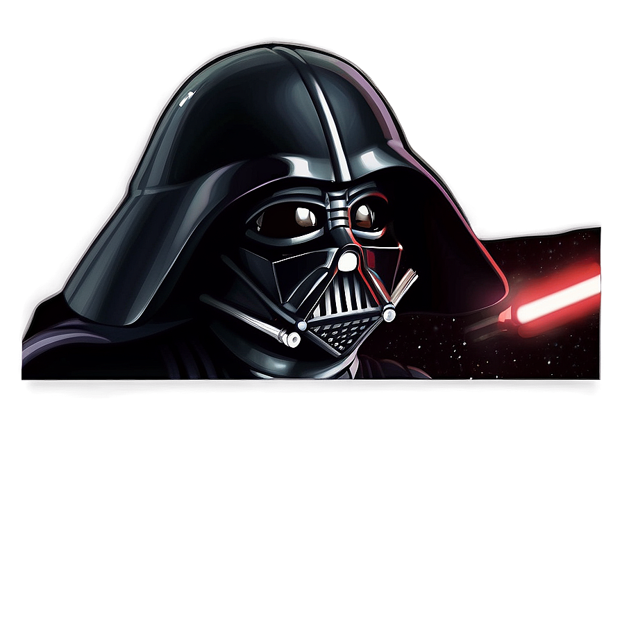 Dark Side Darth Vader Artwork Png Ilg PNG