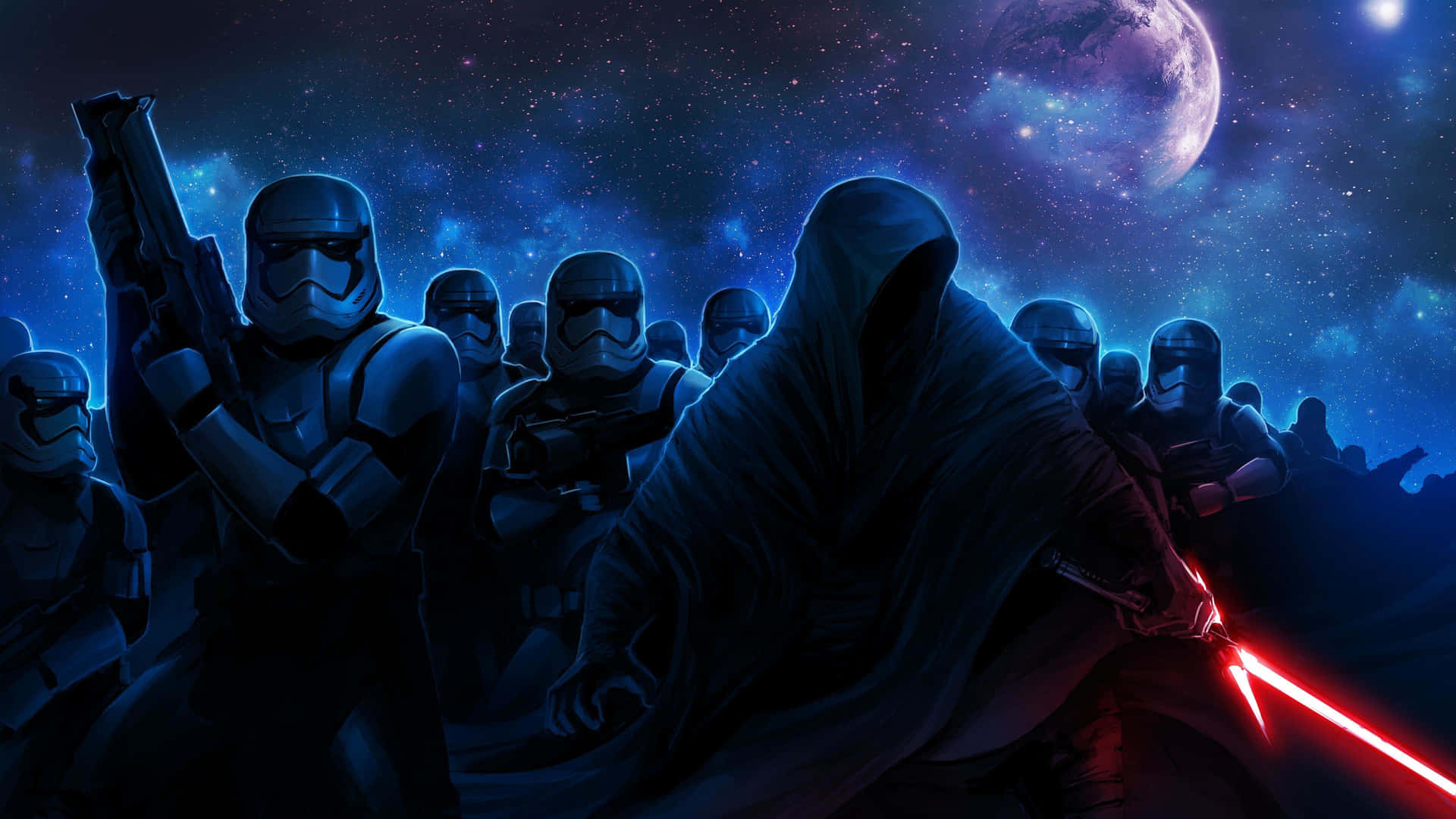 Dark Side Force Assembly4 K Wallpaper
