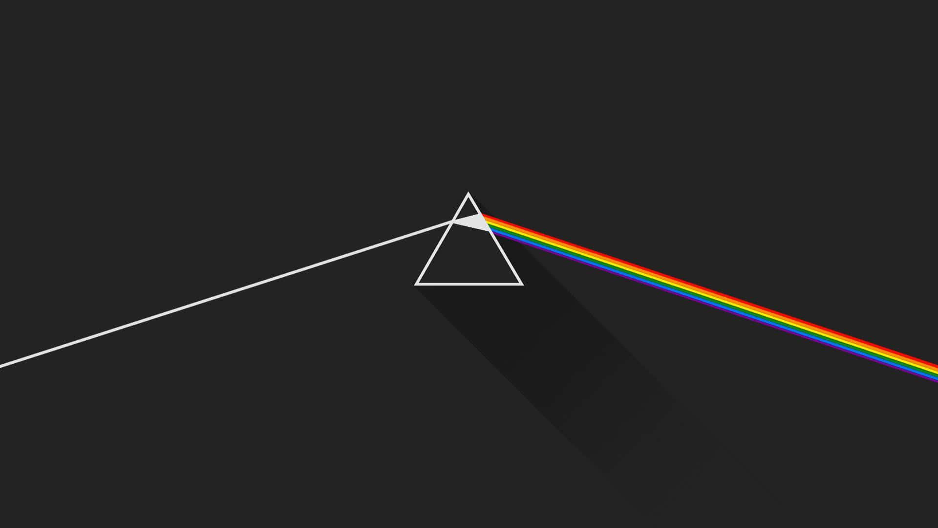 Experimentael Lado Oscuro De La Luna De Pink Floyd. Fondo de pantalla