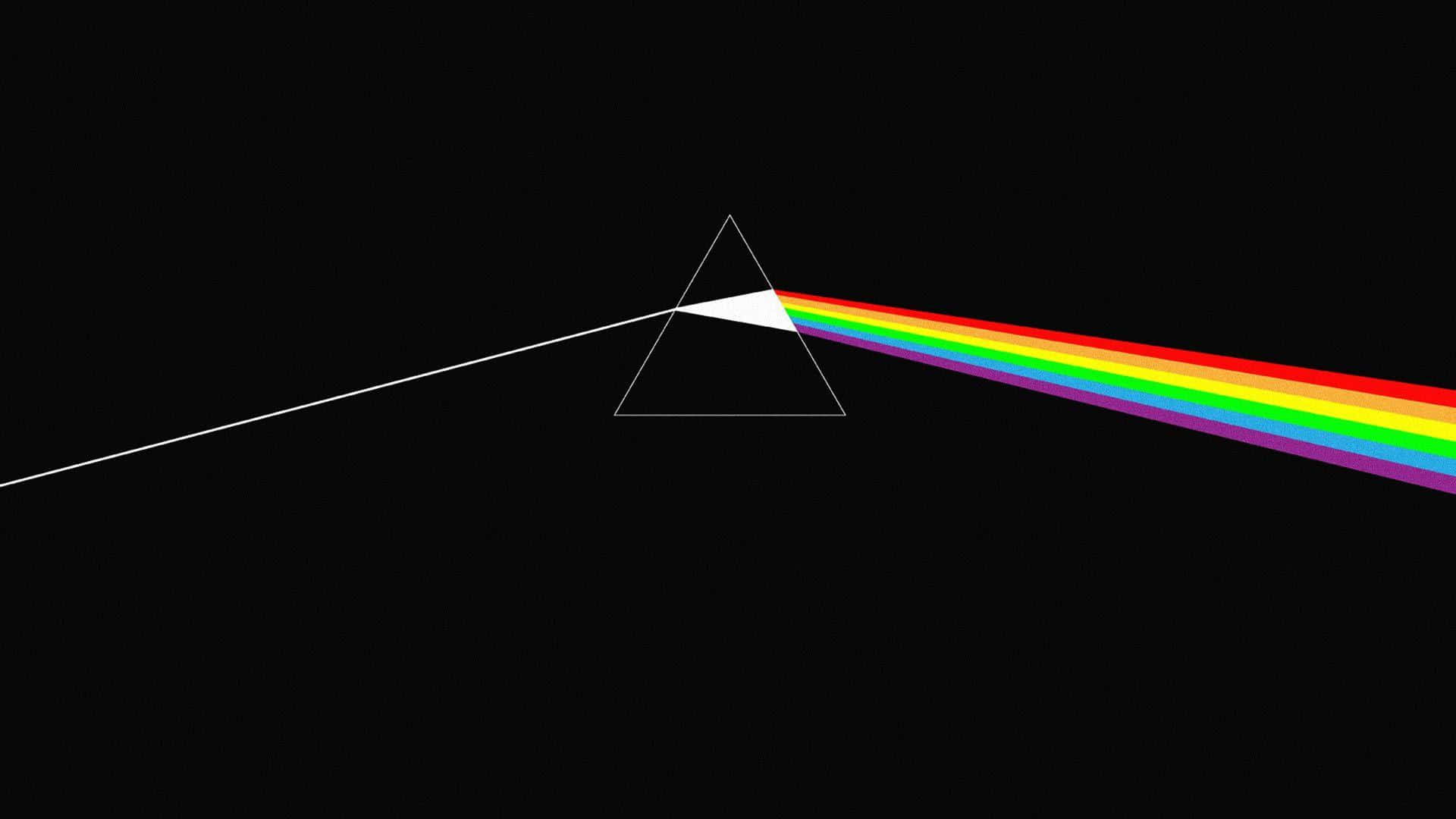 Experience the timeless musical masterpiece of Pink Floyd, Dark Side of the Moon Wallpaper