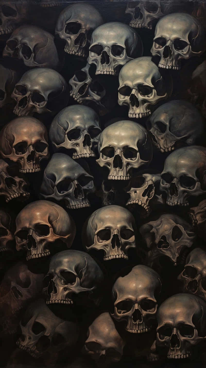 Dark Skull Collage_ Artwork.jpg Wallpaper