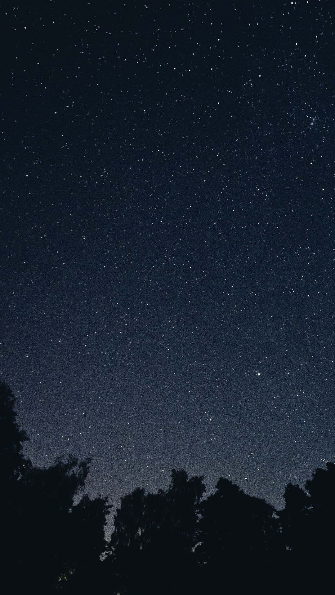 Mysterious Dark Sky Filled with Stars Wallpaper