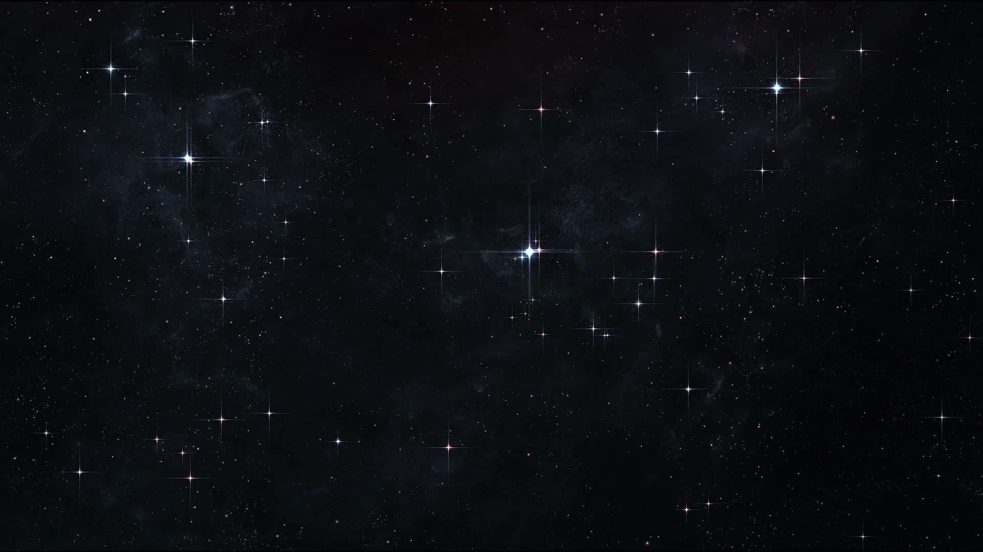 Cielooscuro Encantador Con Estrellas Y Nubes Fondo de pantalla