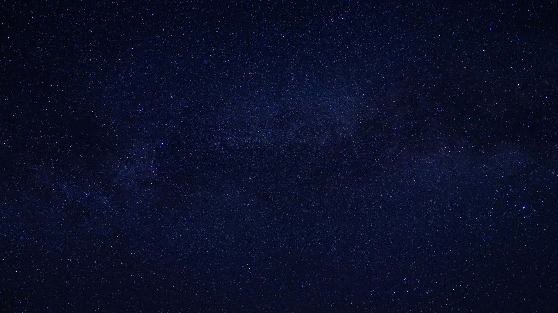 Uncielo Nocturno Oscuro Con Estrellas Y La Vía Láctea