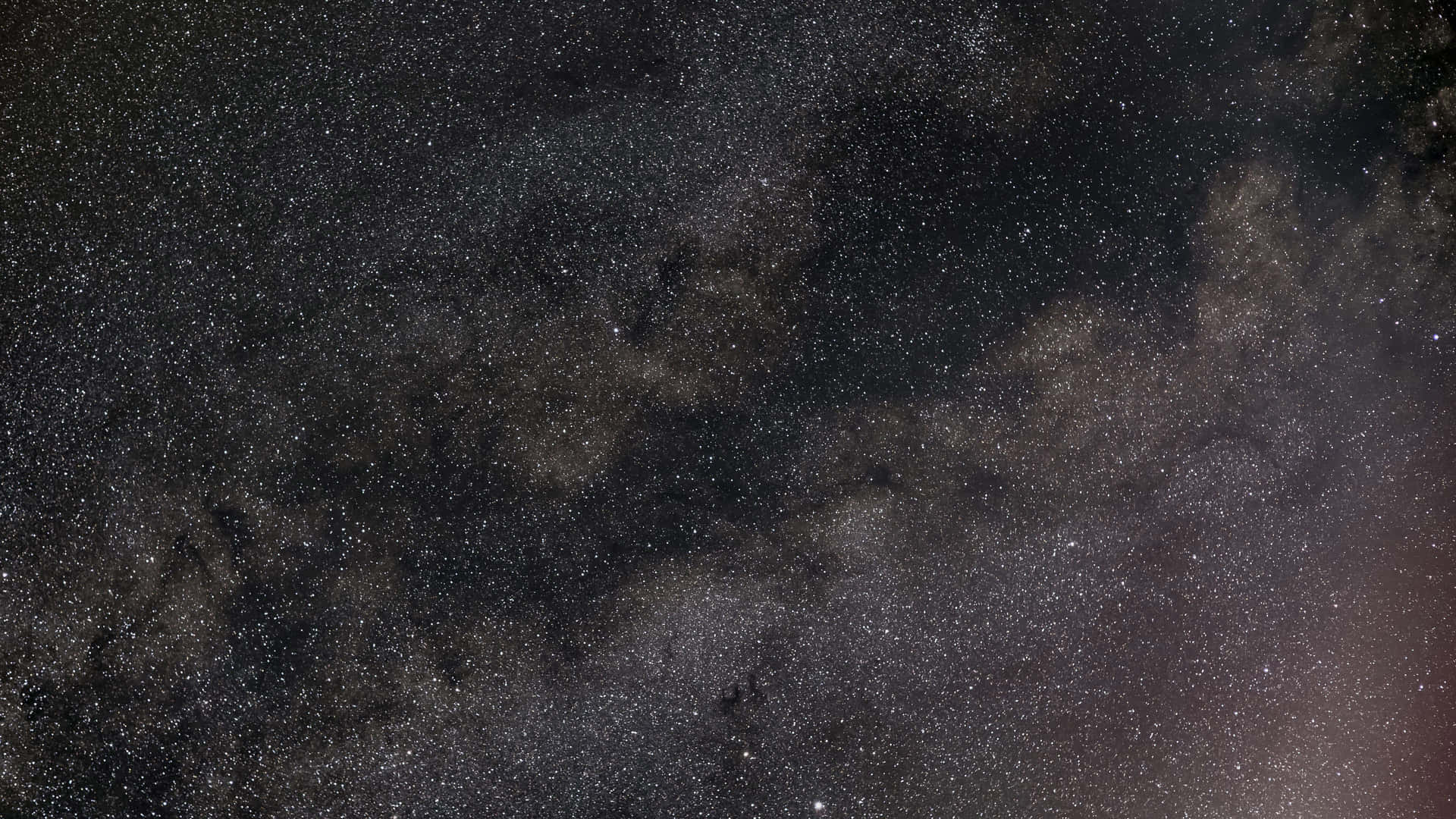 En Stjärnklar Himmel Med En Mjölkig Vintergatan-bakgrund