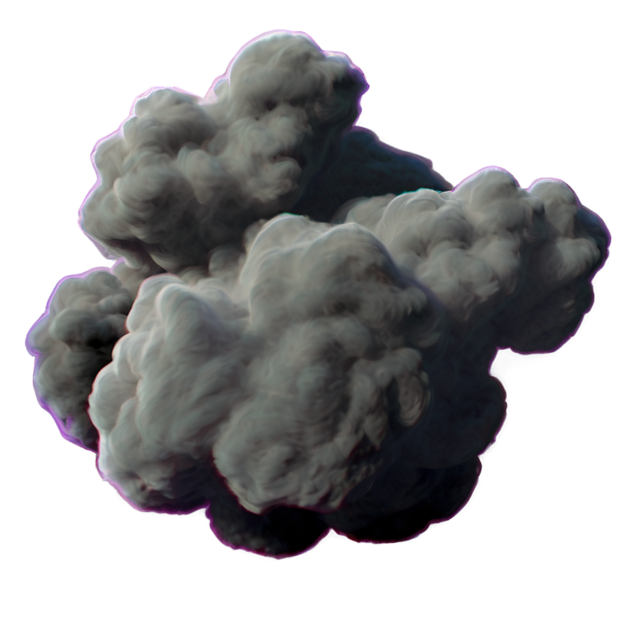 Dark Smoke Puff Png 38 PNG
