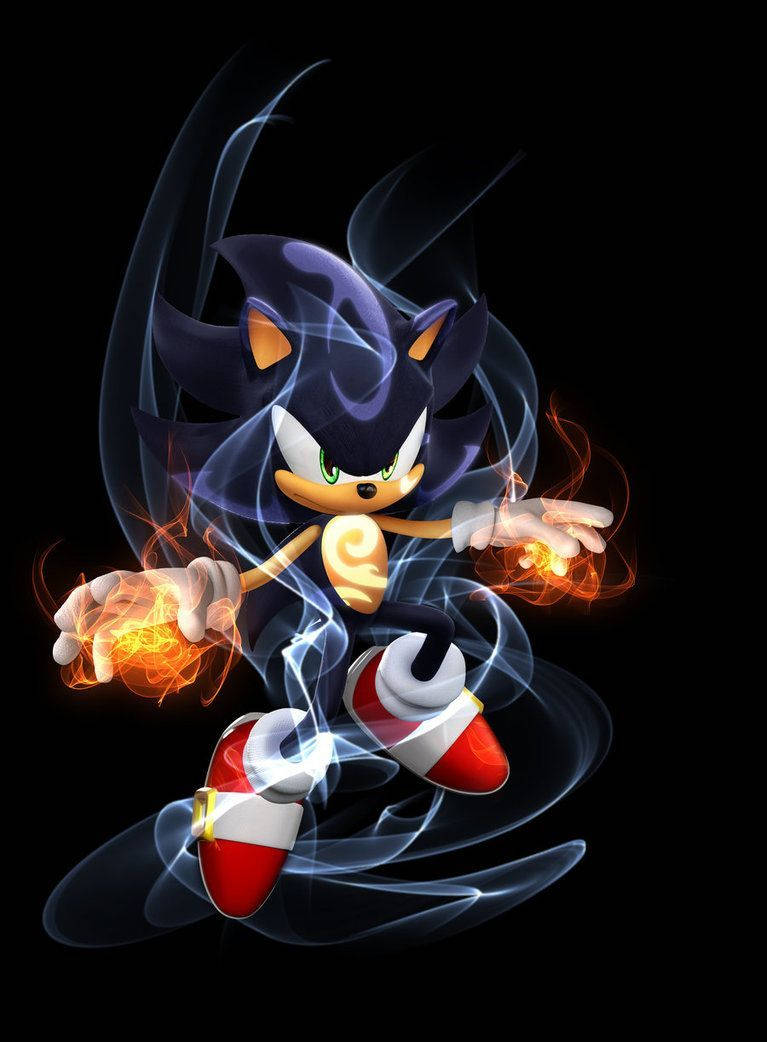 Dark Sonic 3d Fanart
