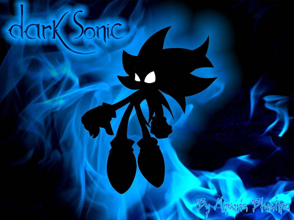 Dark Sonic Silhouette