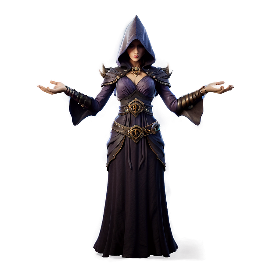 Dark Sorceress Png Xkd PNG