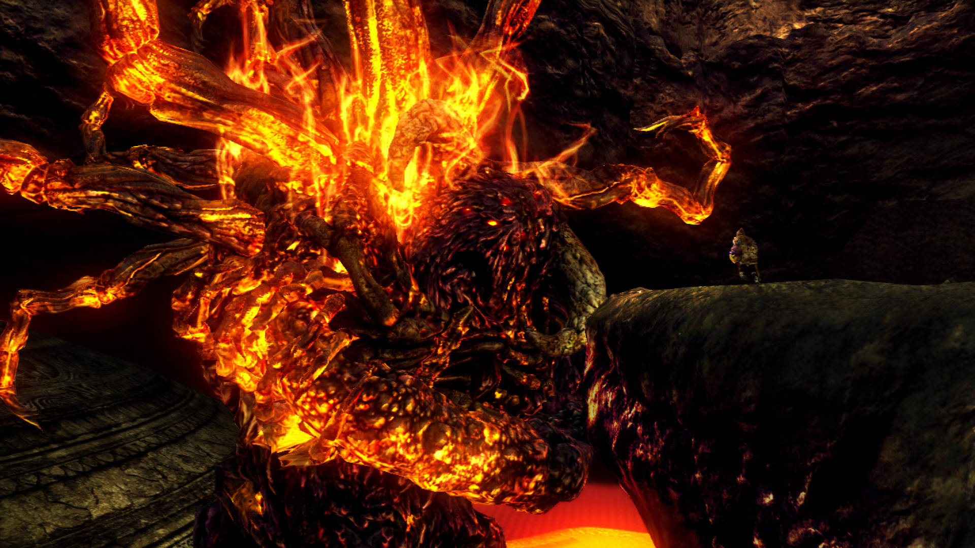 Dark Souls 4k Fire Demon Wallpaper
