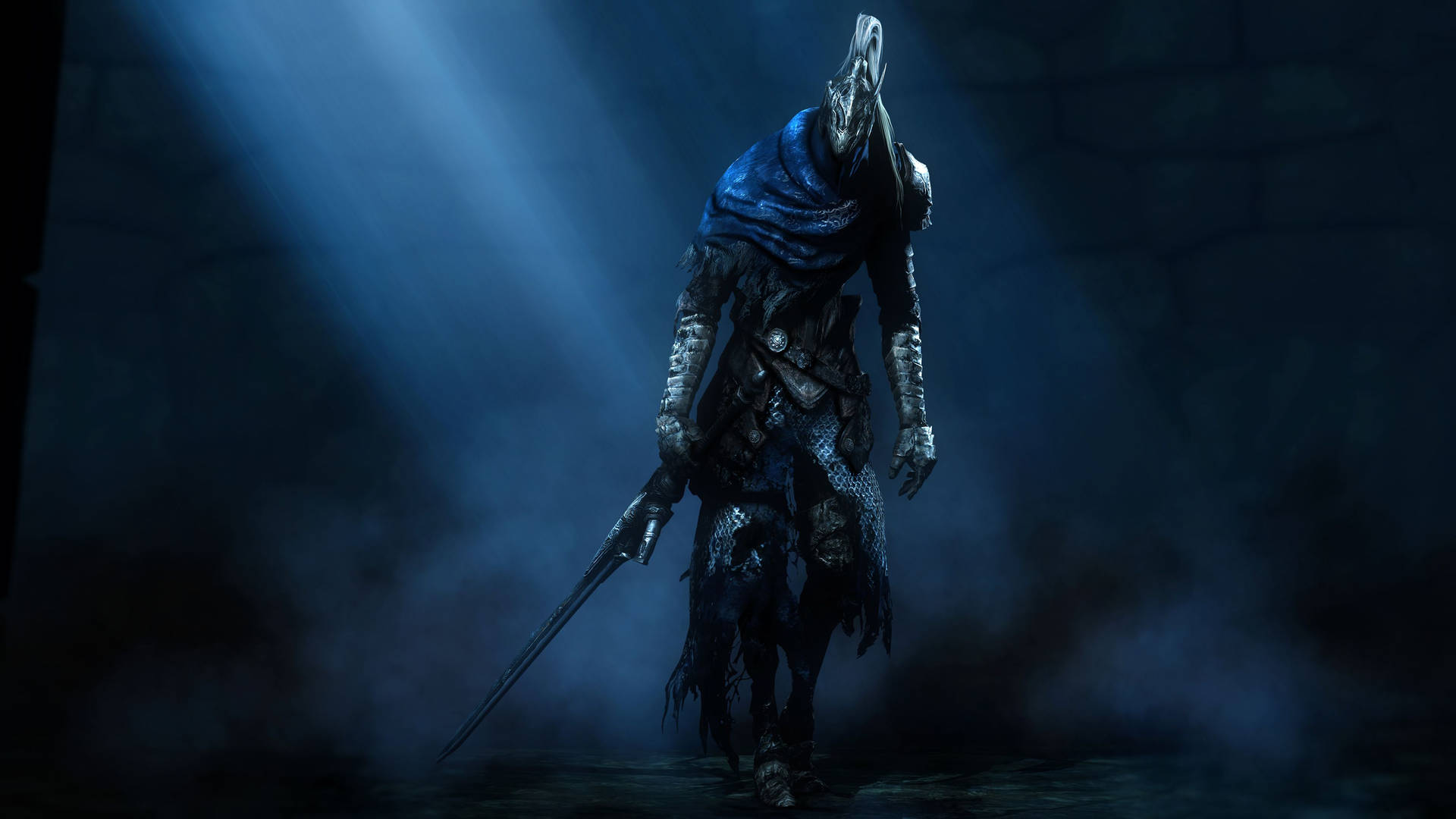 Dark Souls 4k Wielding A Sword Wallpaper