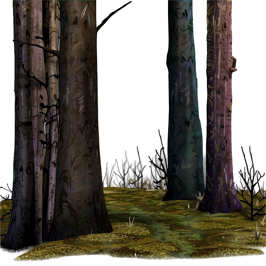 Dark Spooky Woods Png Dvp PNG