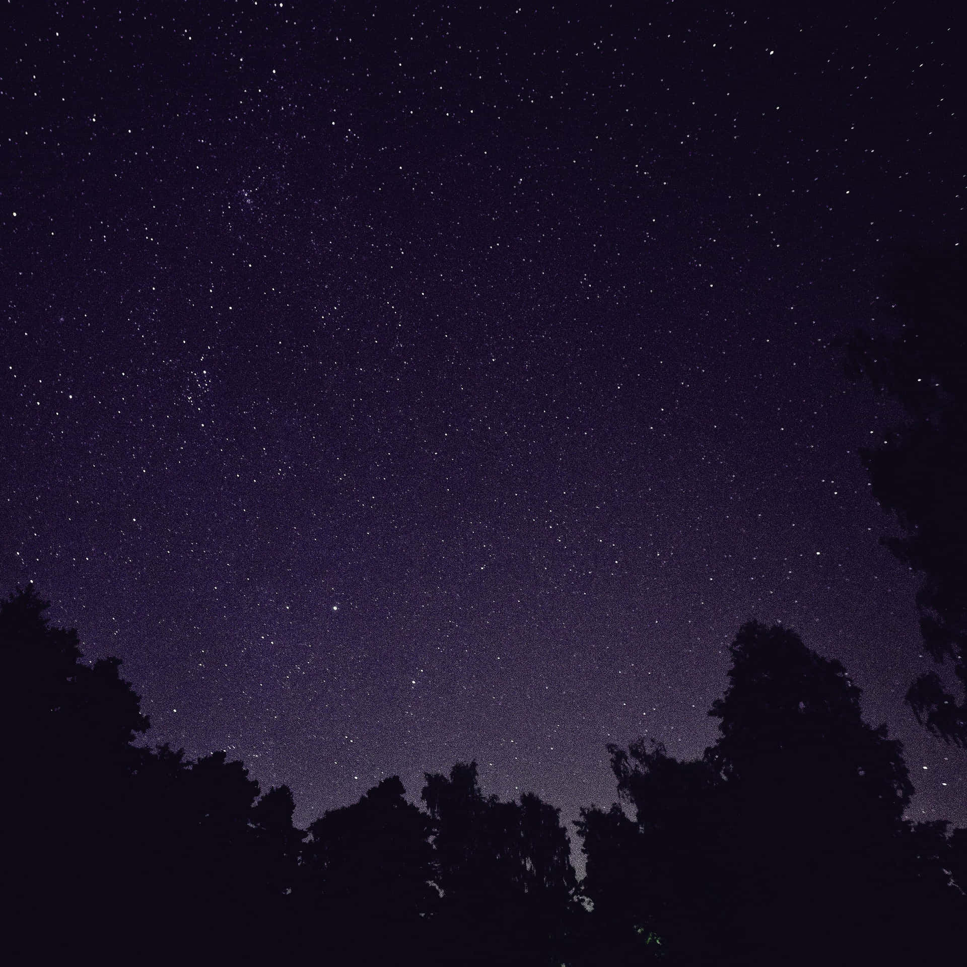 Nachtzeitunter Einem Wunderschönen Nachthimmel Wallpaper