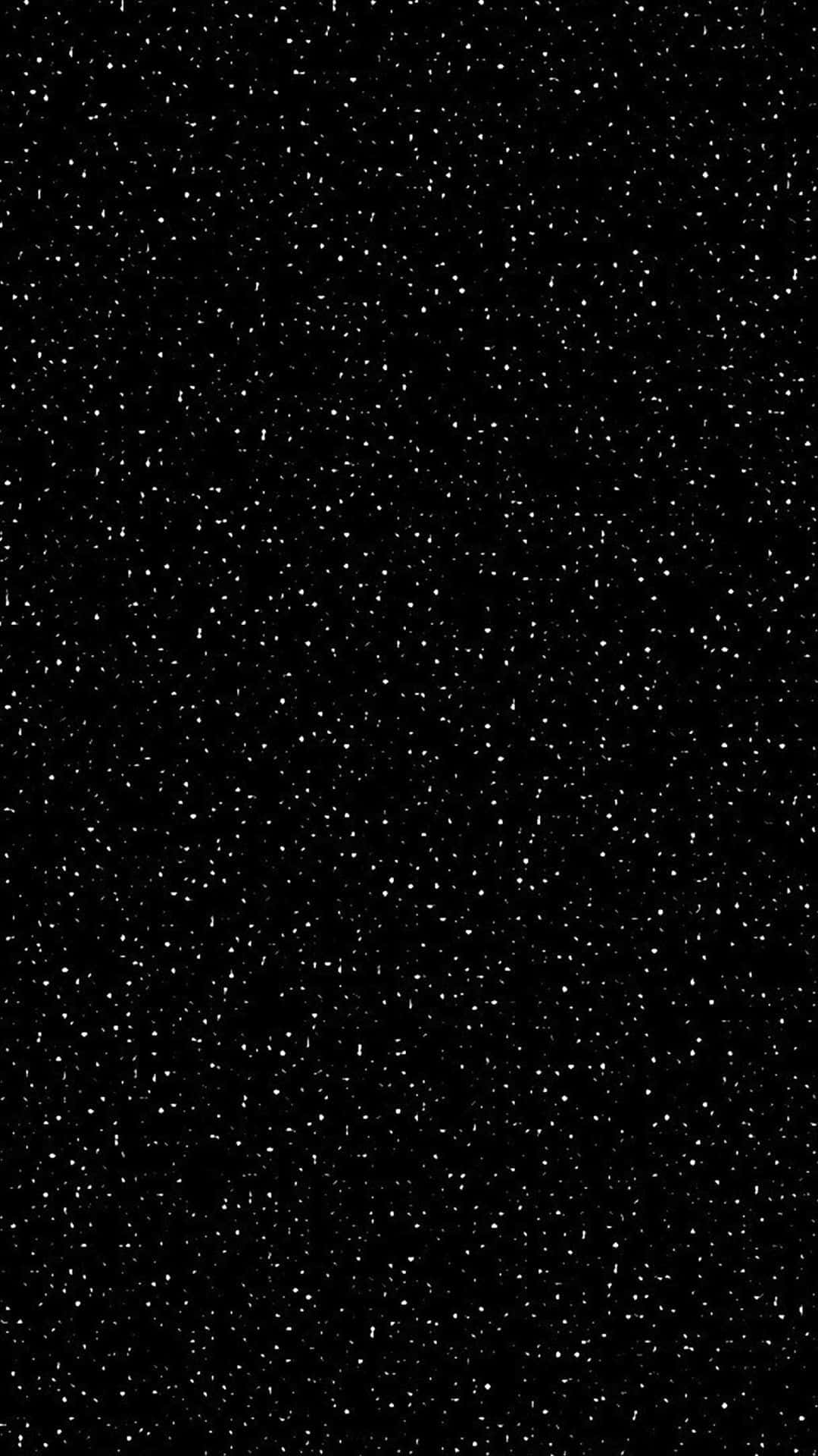 Dark Starry Night Sky In Glitters Wallpaper