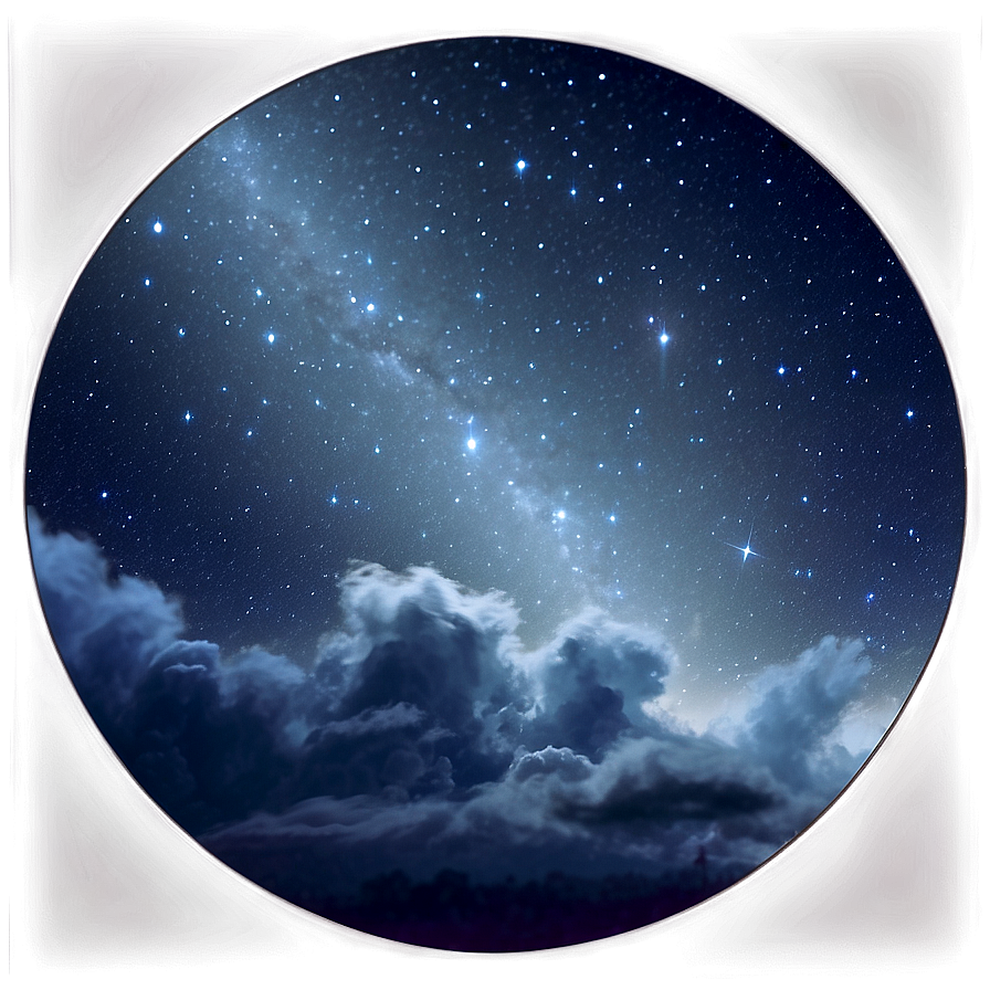 Dark Starry Sky Png Rxy PNG