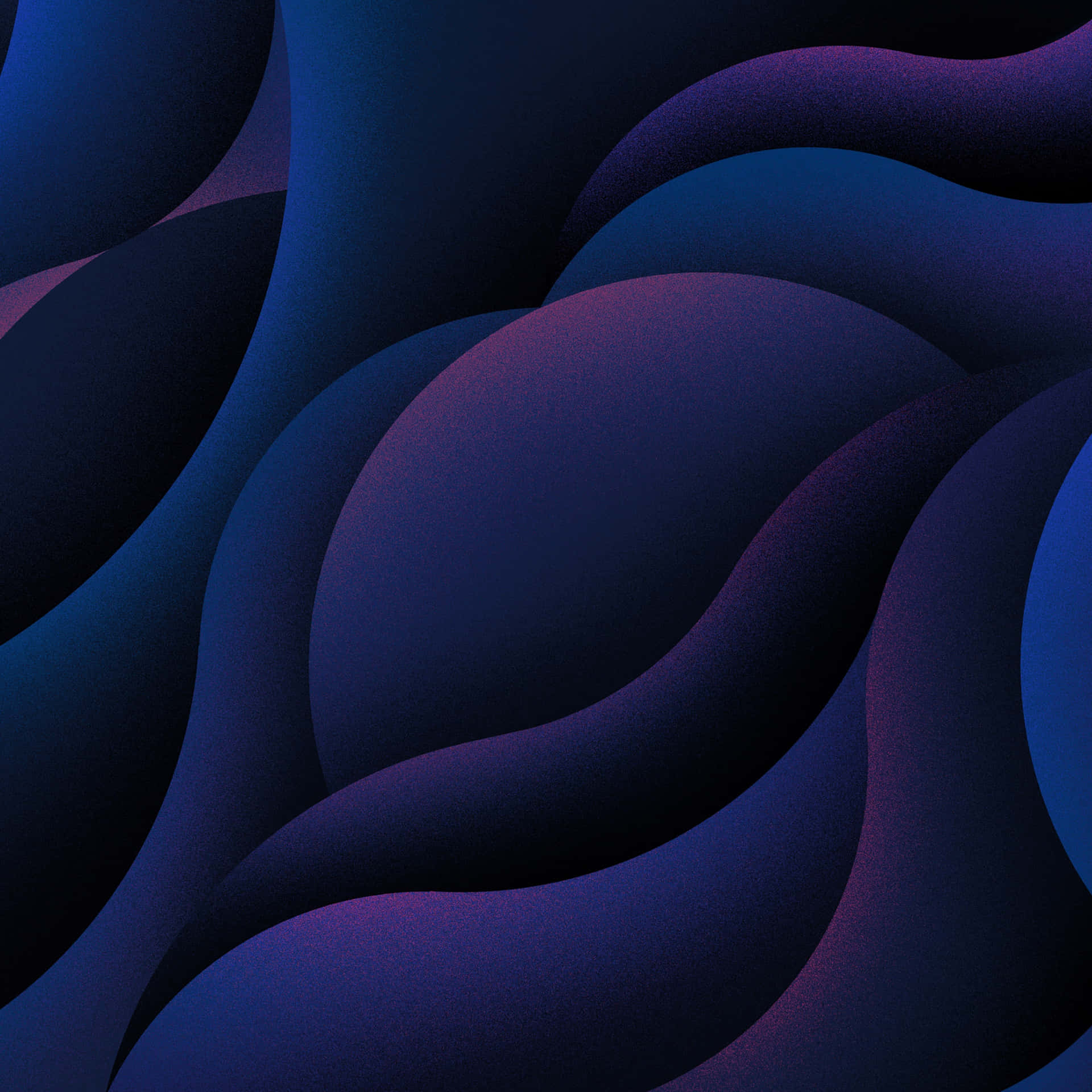 A Blue And Purple Abstract Background With Wavy Lines