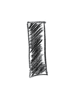 Dark Textured Letter Ion Black Background PNG