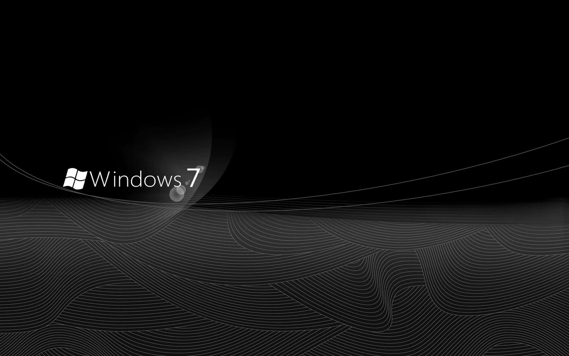Windows7 Tapeter, Sort Og Hvid