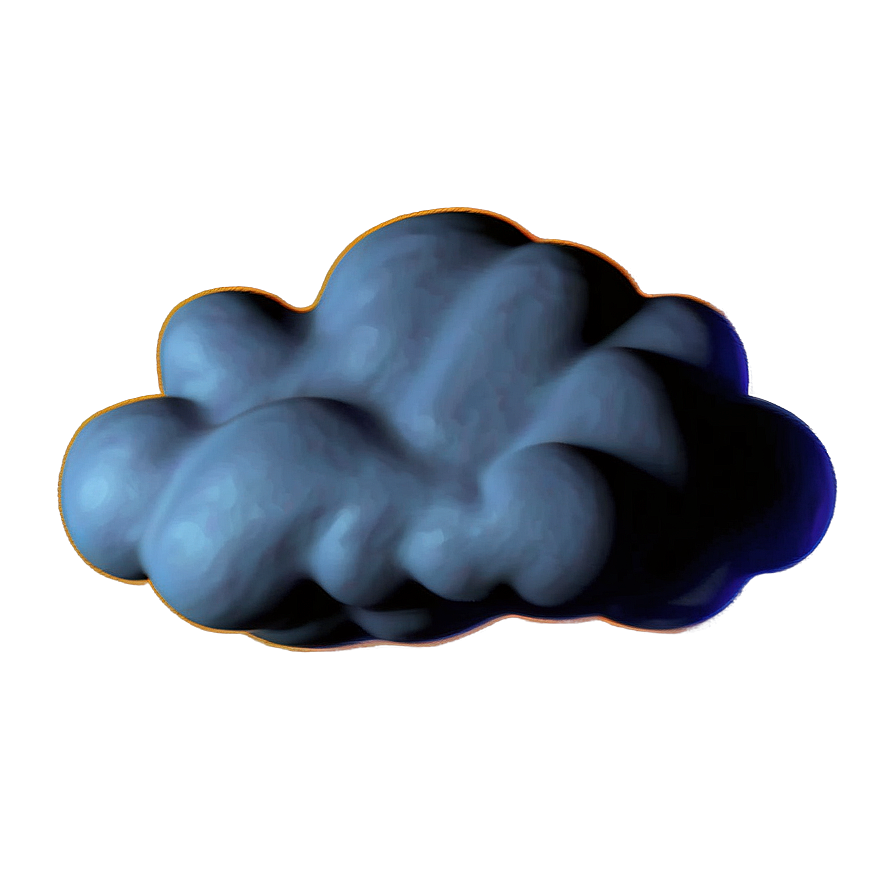 Dark Thunder Cloud Png Lij58 PNG