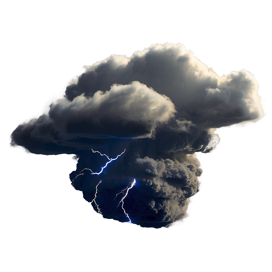 Dark Thunder Cloud Png Uxt29 PNG