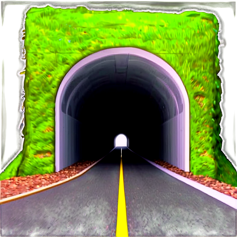 Dark Tunnel Path Png Cbb30 PNG