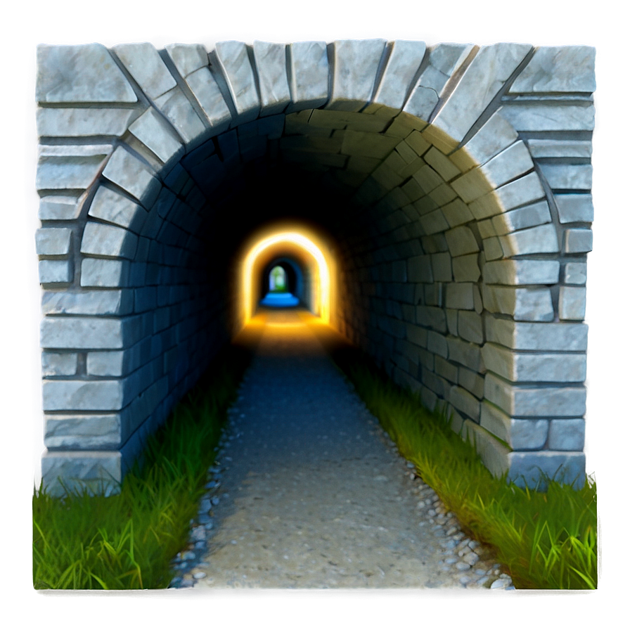 Dark Tunnel Path Png Qig13 PNG