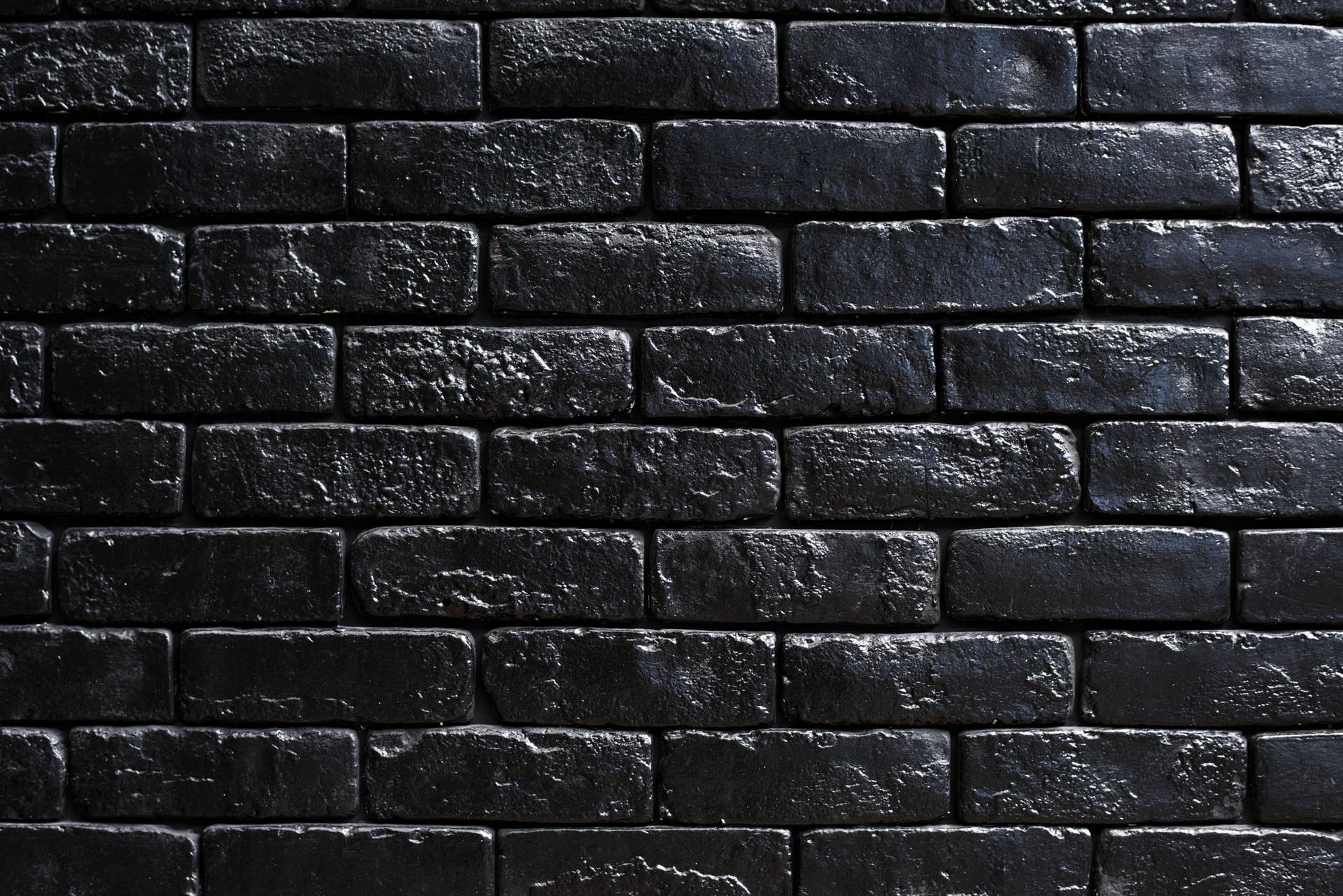Dark Wall Stone Bricks Wallpaper