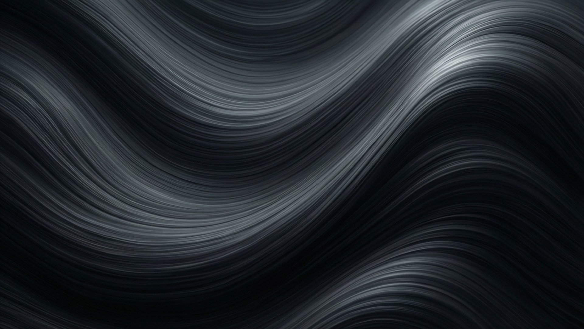 Dunkler Wellenfluss Wallpaper