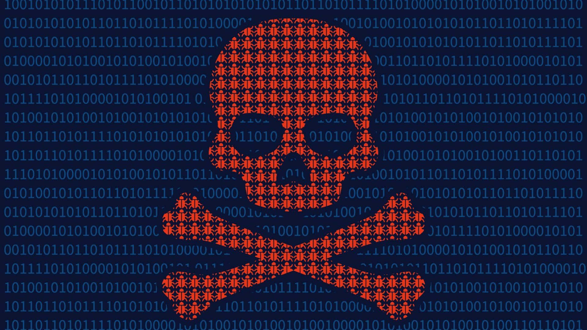 Dark Web Horror: An Illustration Of Malware Wallpaper