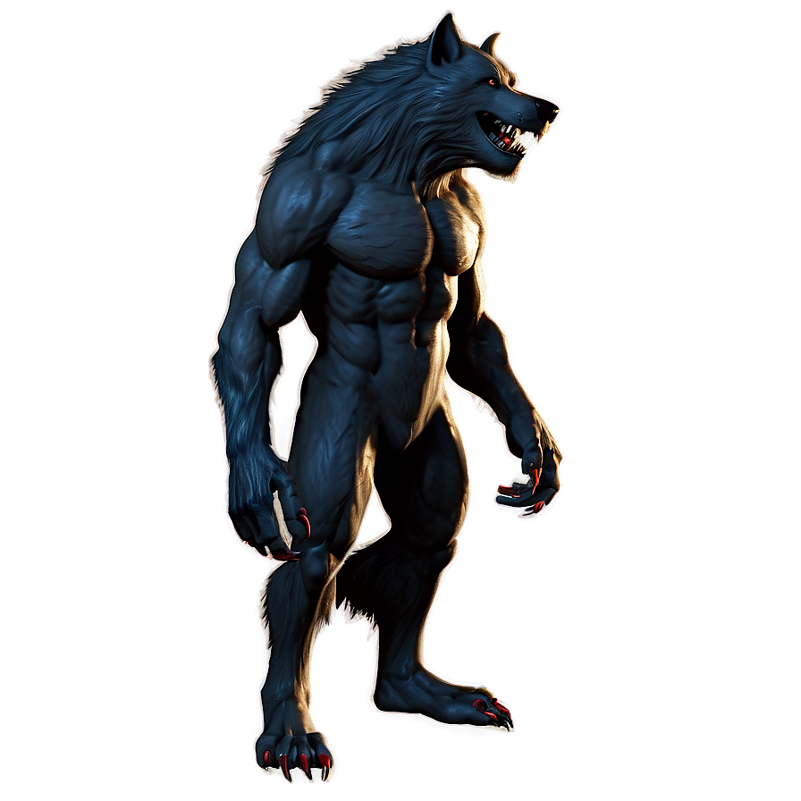 Download Dark Werewolf Png Raa37 | Wallpapers.com