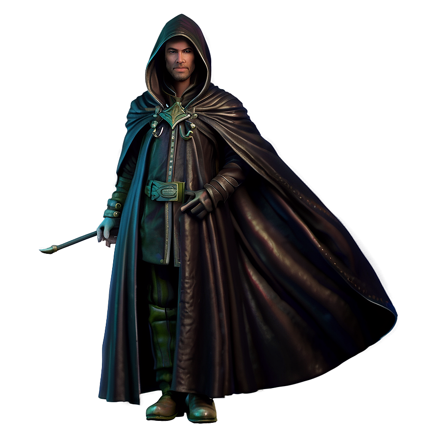 Download Dark Wizard Cloak Fantasy Png Bgu26 | Wallpapers.com