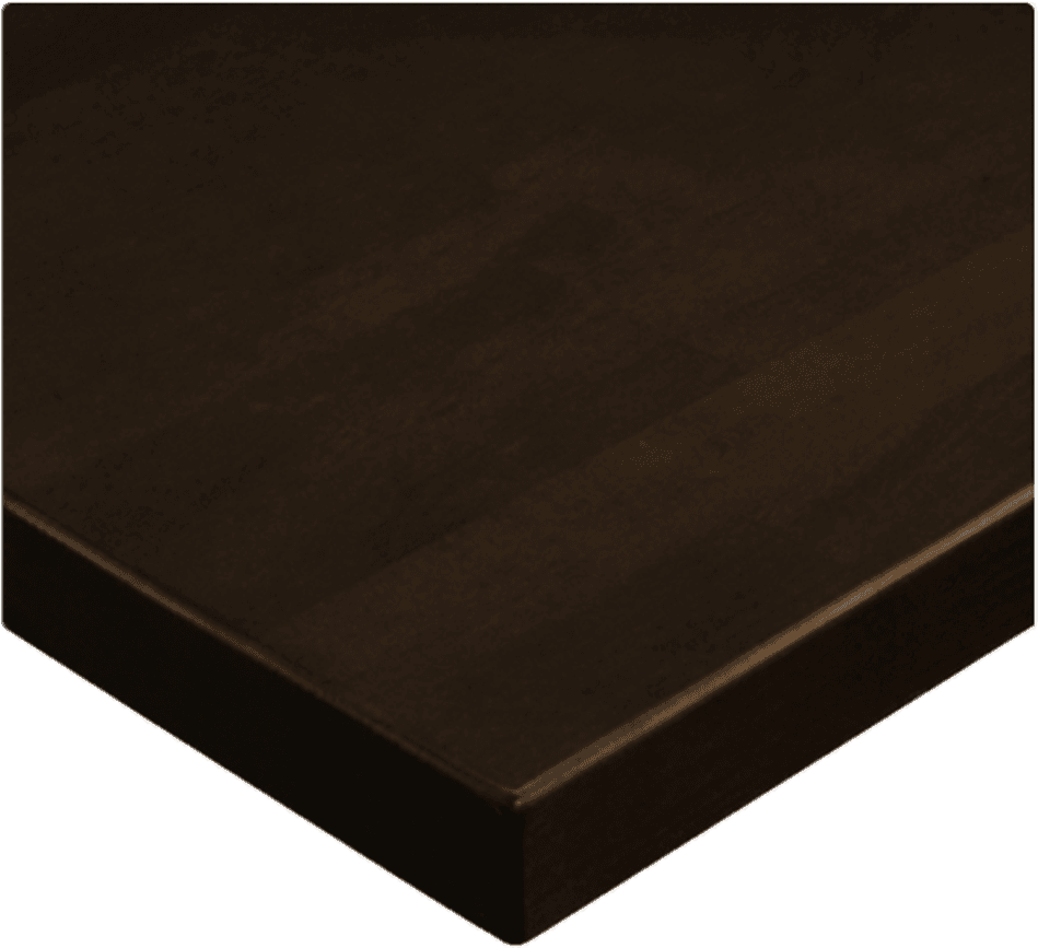 Dark Wooden Table Top View PNG