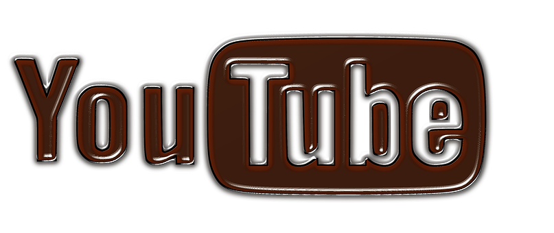 Dark You Tube Logo Design PNG