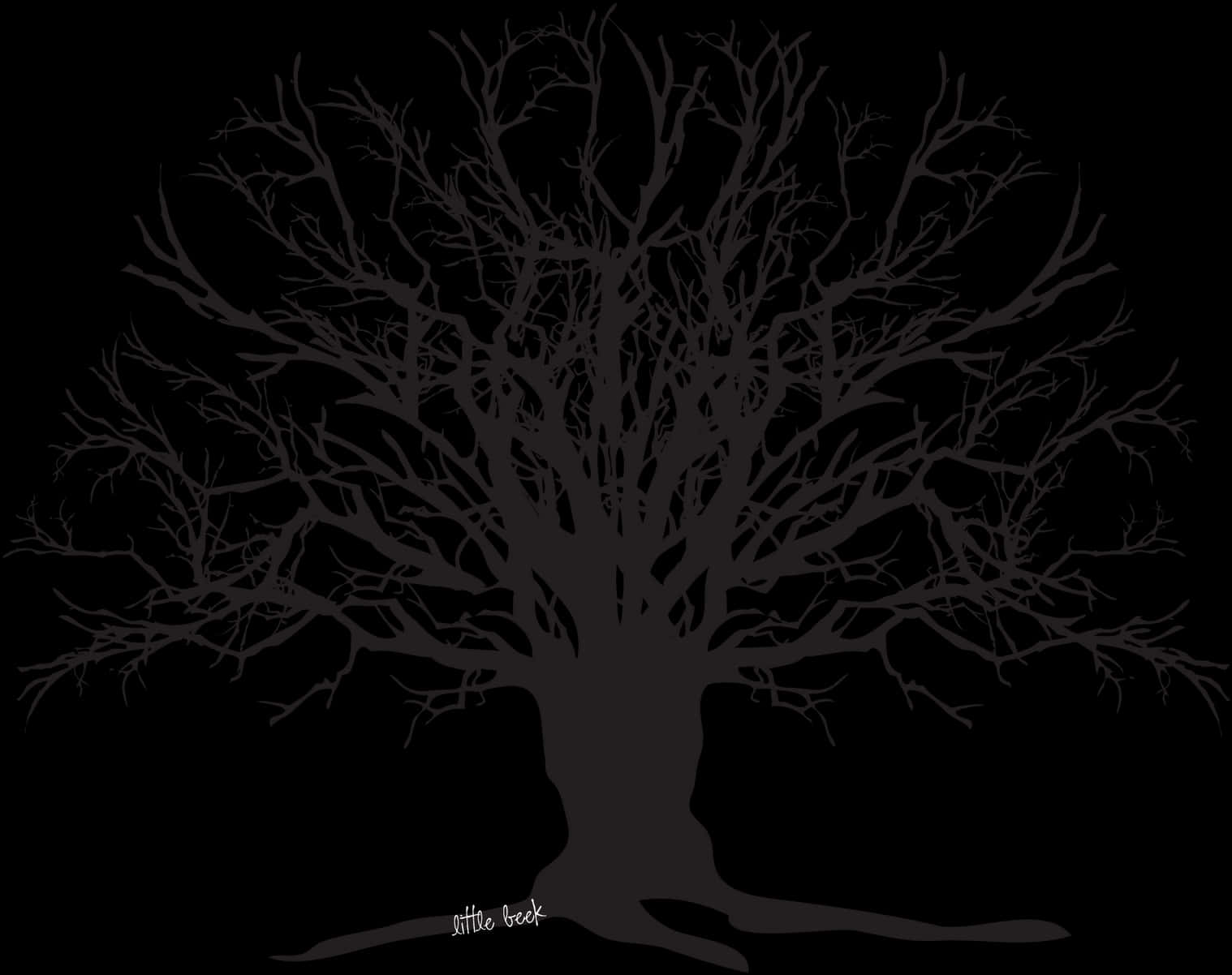 Dark_ Tree_ Silhouette_ Artwork.jpg PNG