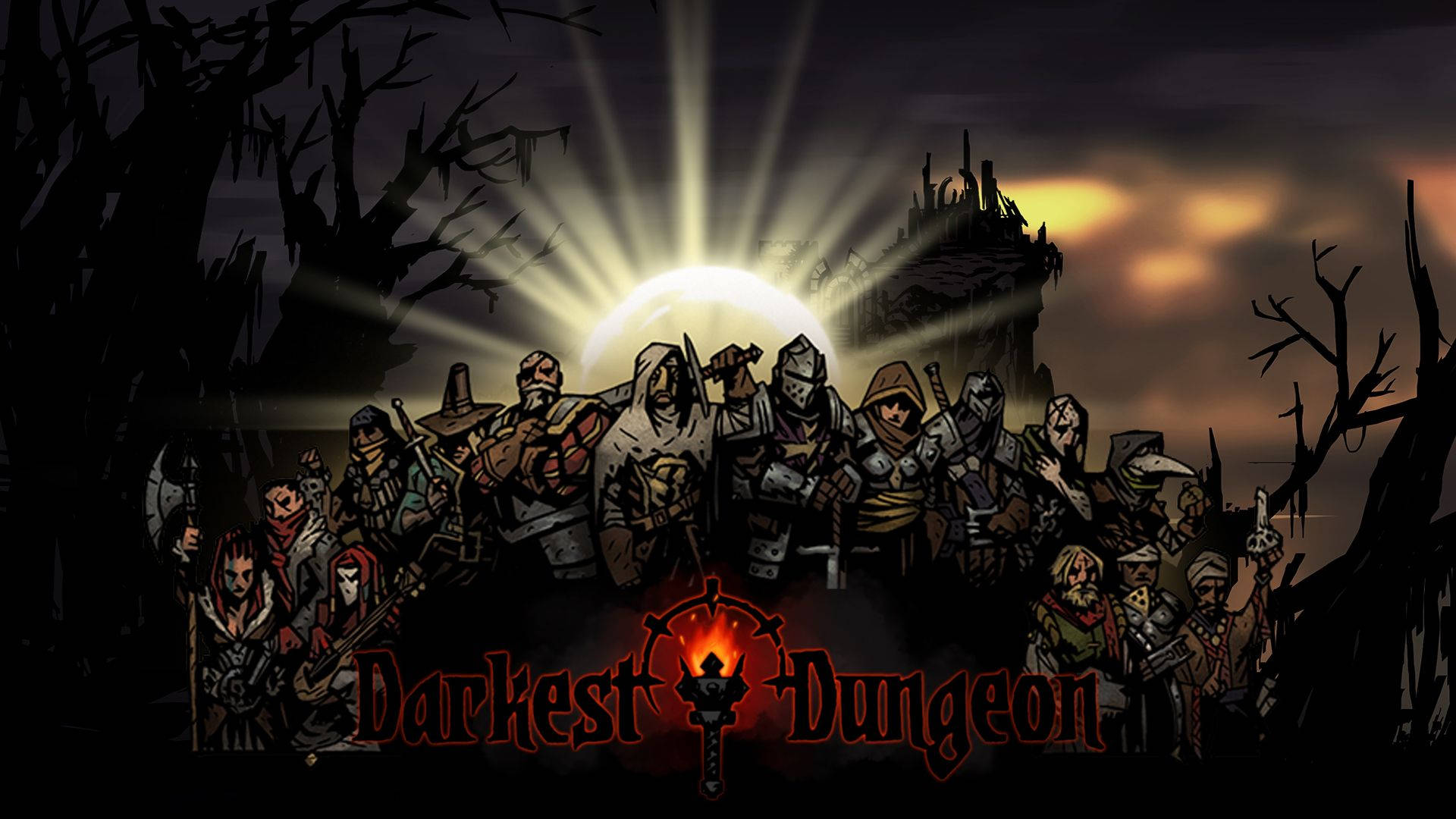 Go Forth Into the Darkest Dungeons Wallpaper