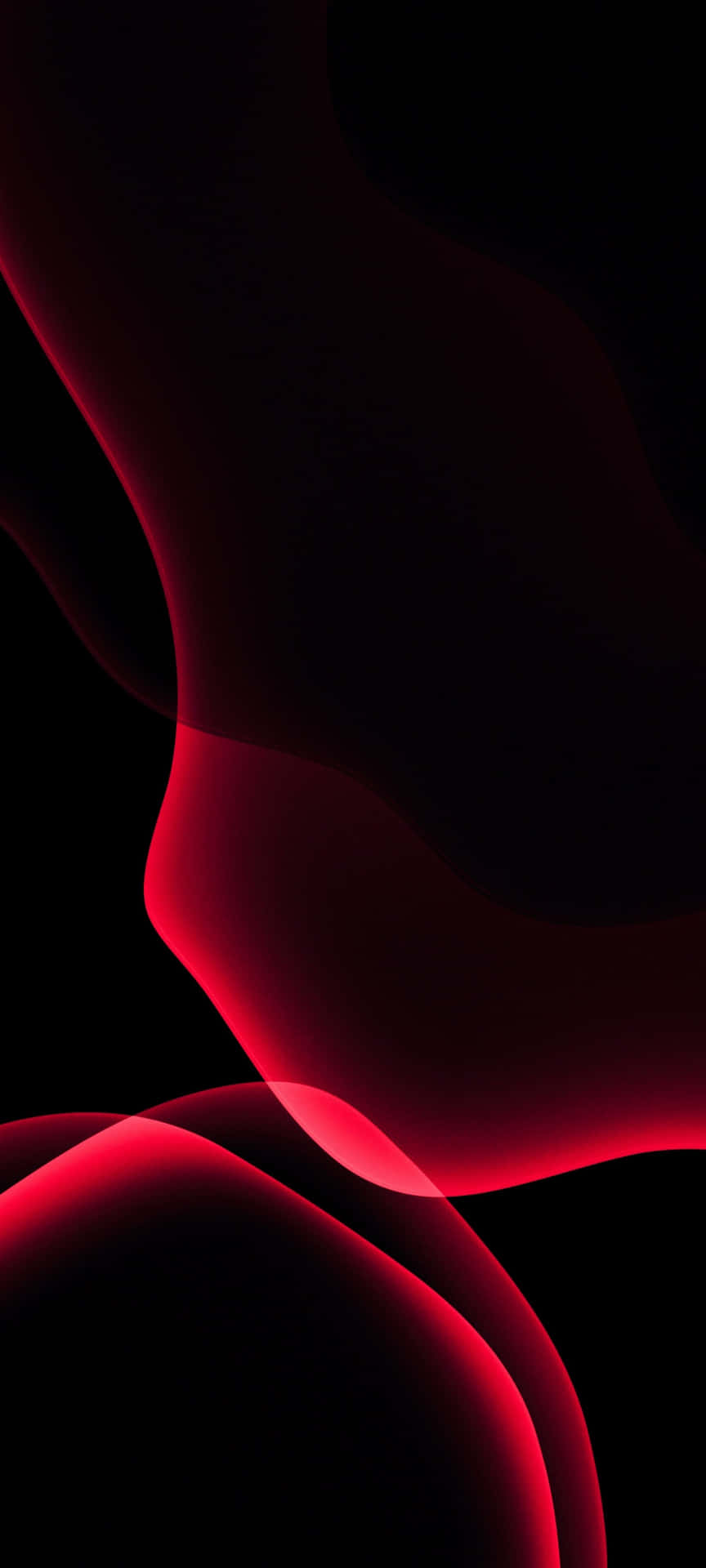 A Black Background With Red Light Wallpaper