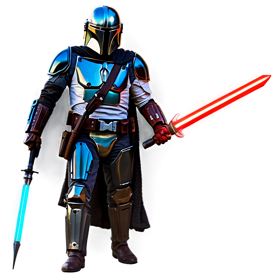 Download Darksaber Duel Mandalorian Png 50 | Wallpapers.com