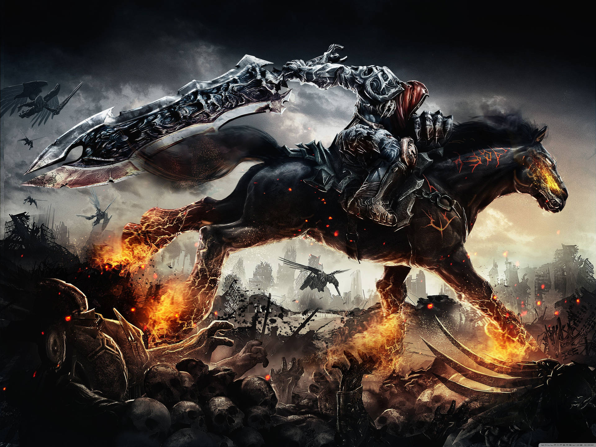 Darksiders Horseman In War Wallpaper