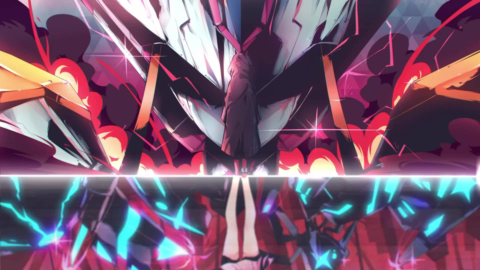 "Life of a Franxx pilot reflects a struggle between love and duty" Wallpaper