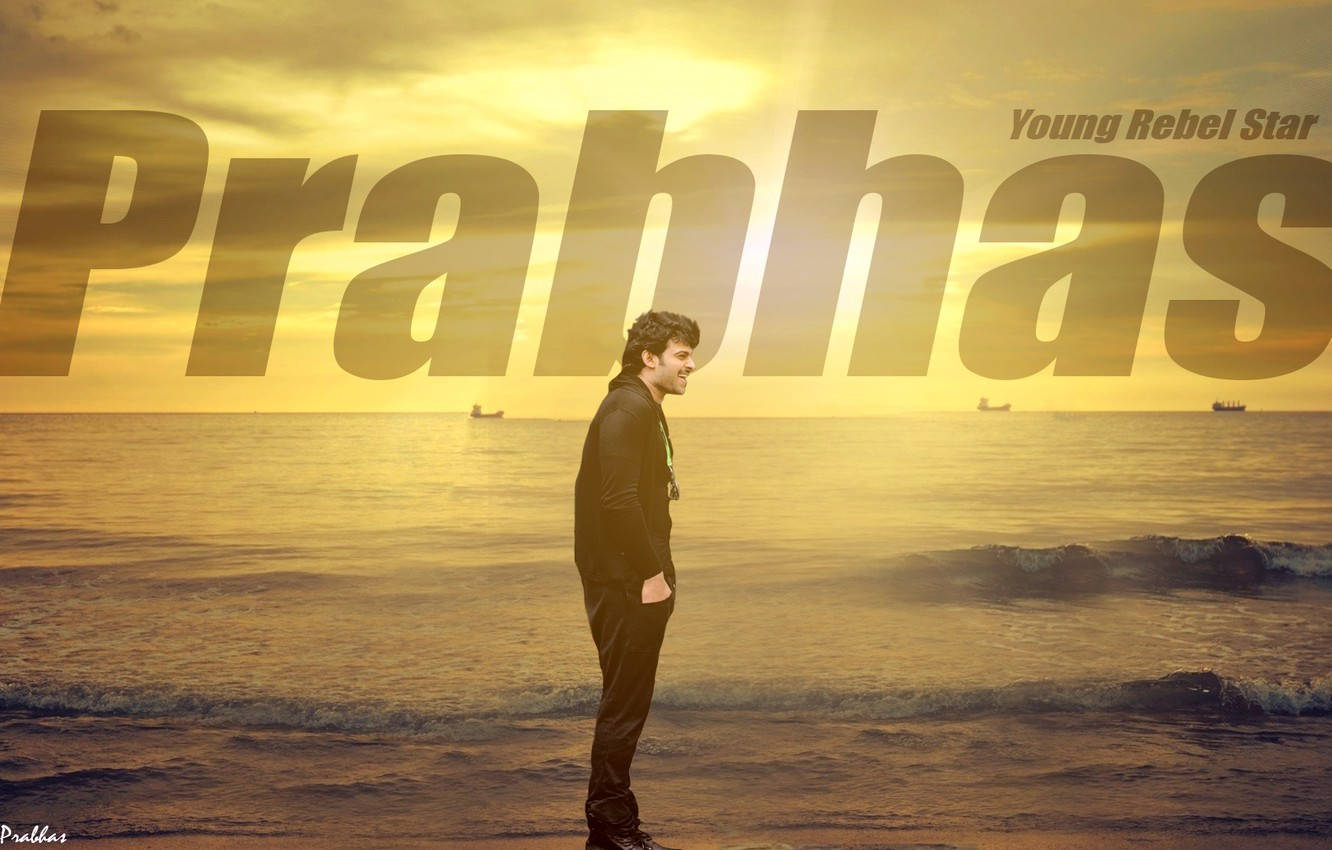 Darling Prabhas Movie At Beach Wallpaper
