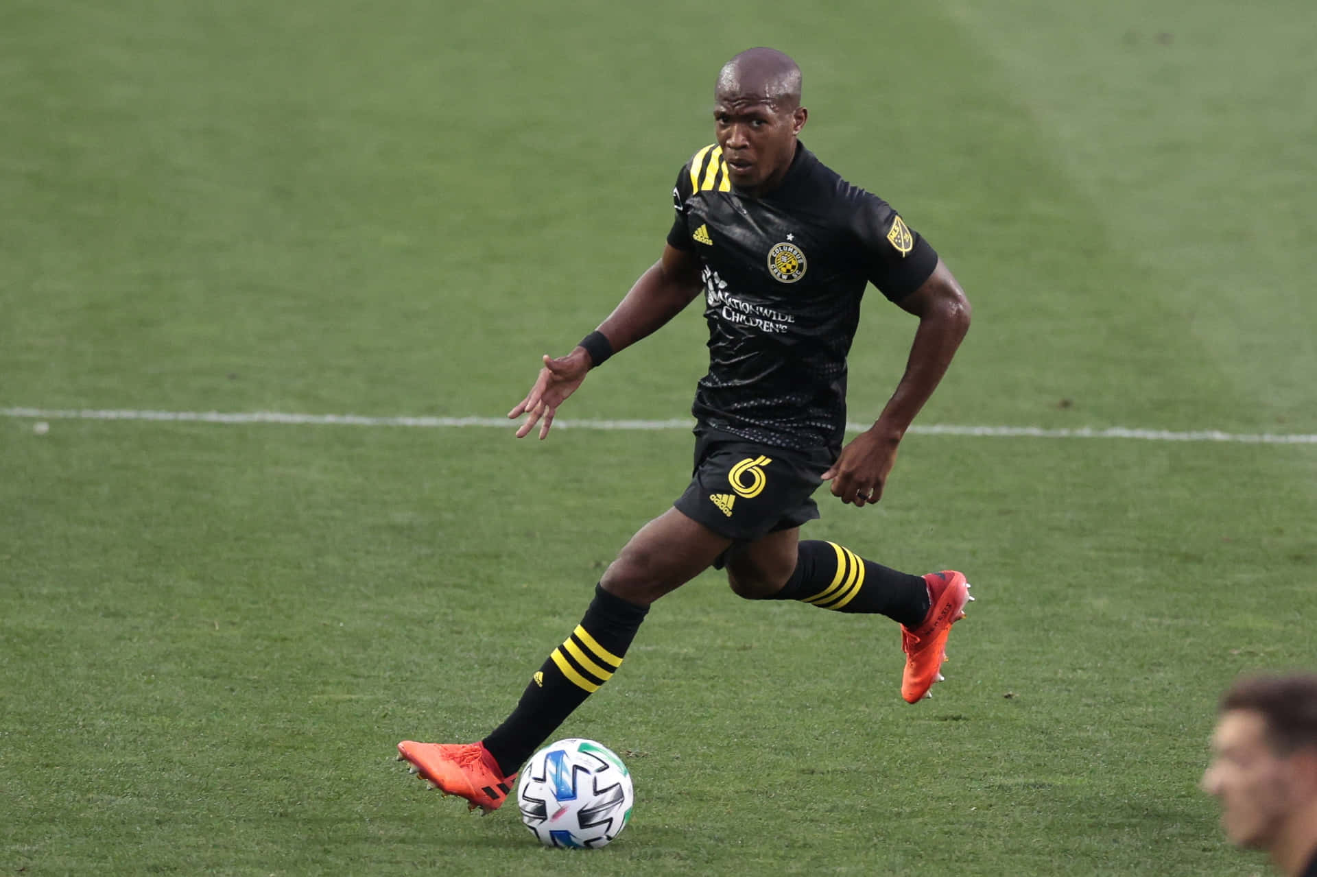 Darlington Nagbe in action, medically cleared and ready for the game Wallpaper