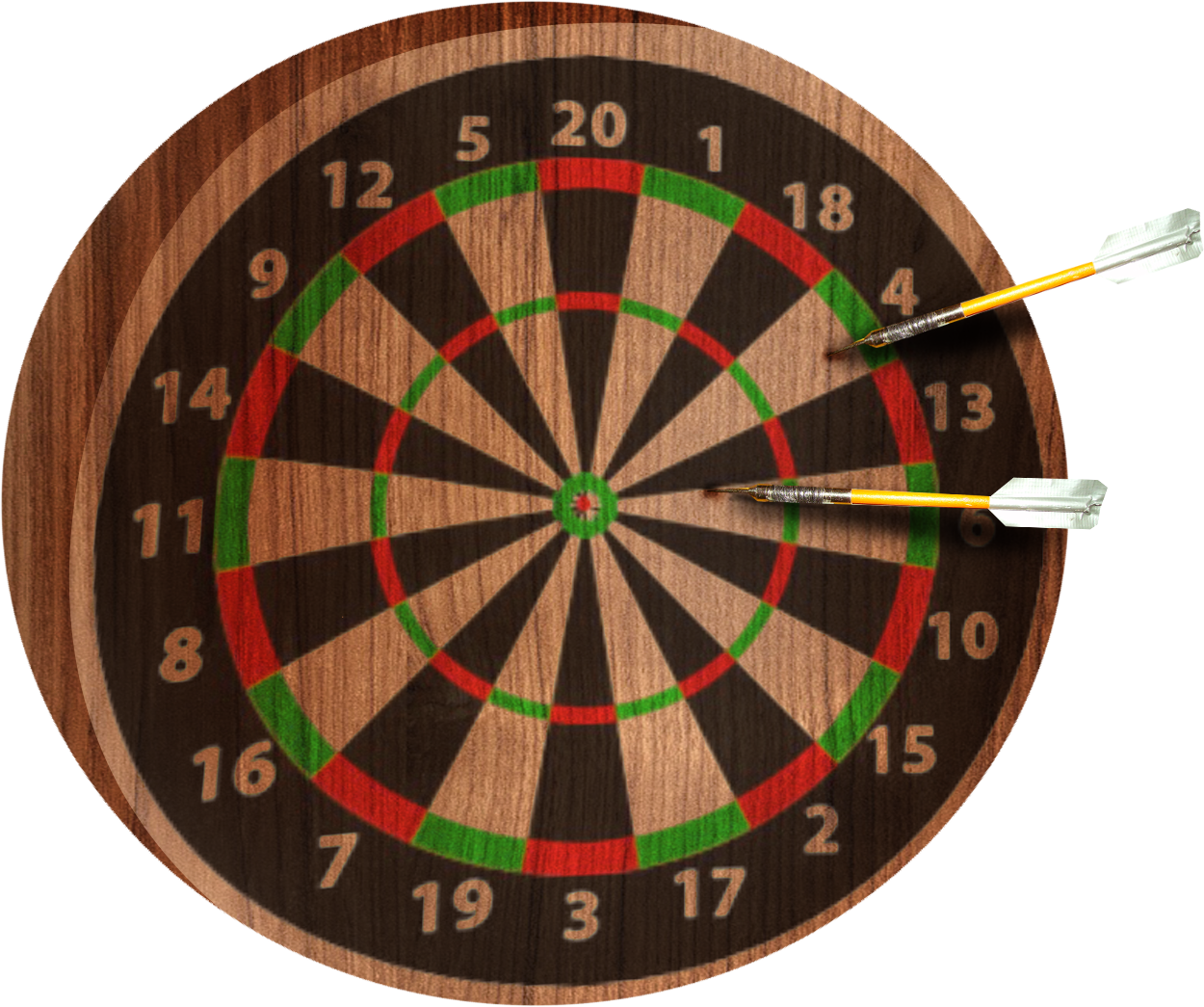 Dartboardwith Arrows PNG