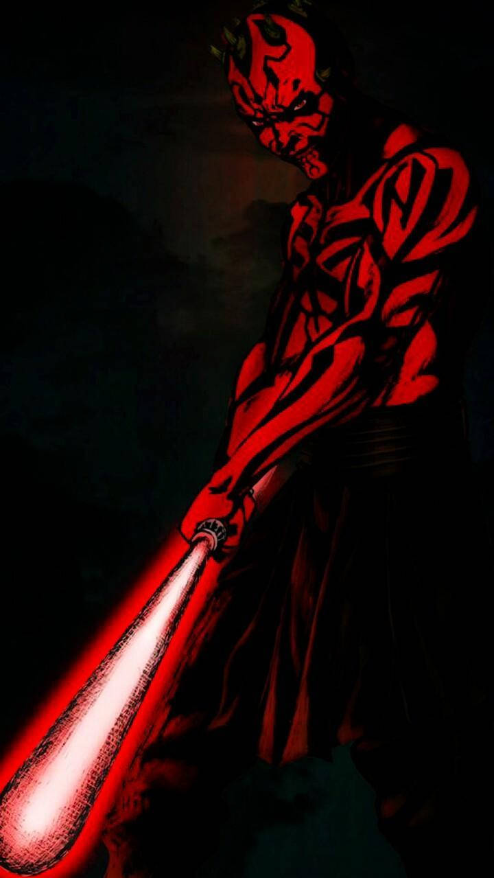 Darth Maul, dark Sith Lord from Star Wars Wallpaper