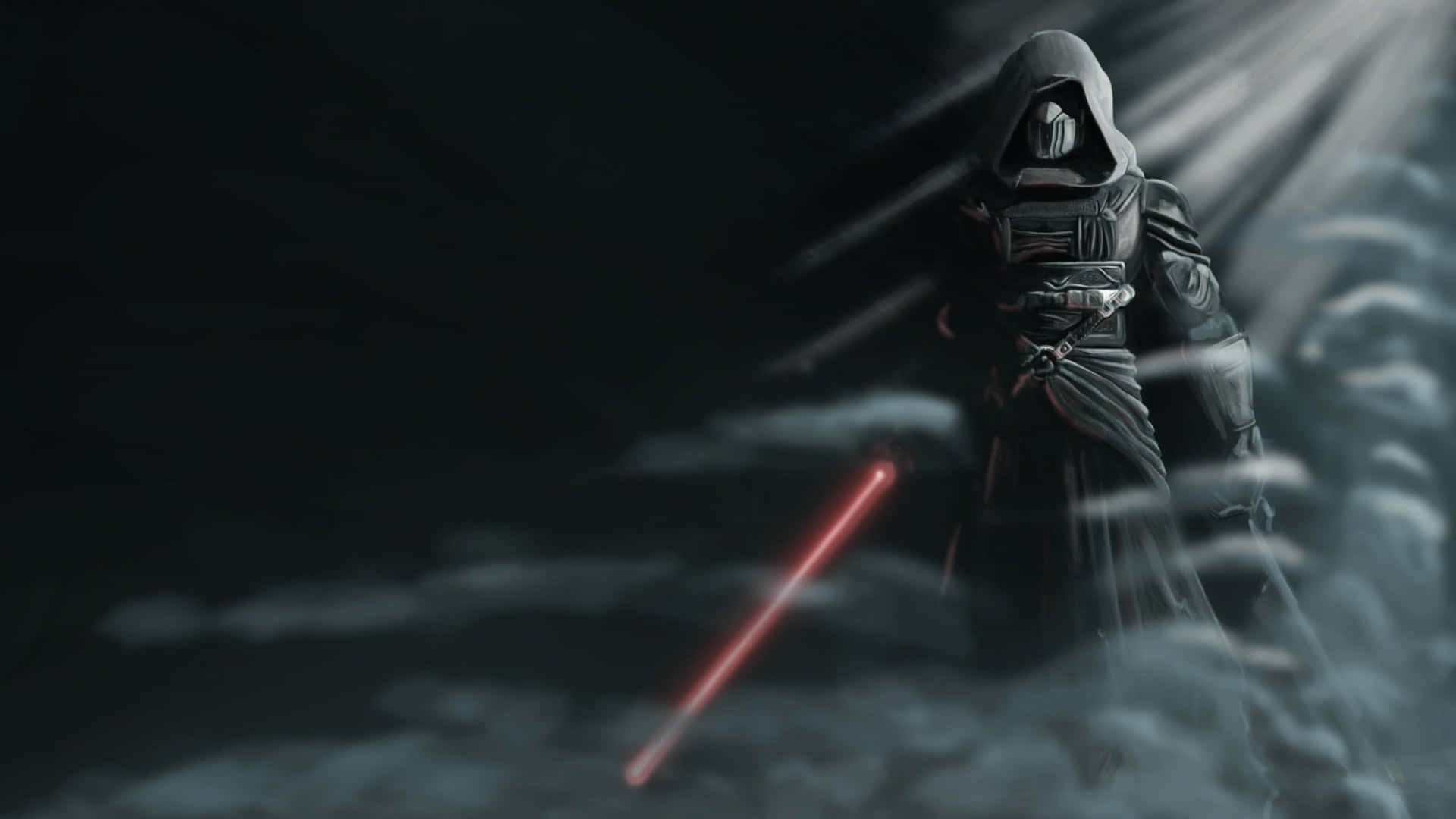 The Force is Strong with Darth Revan 4k Wallpaper