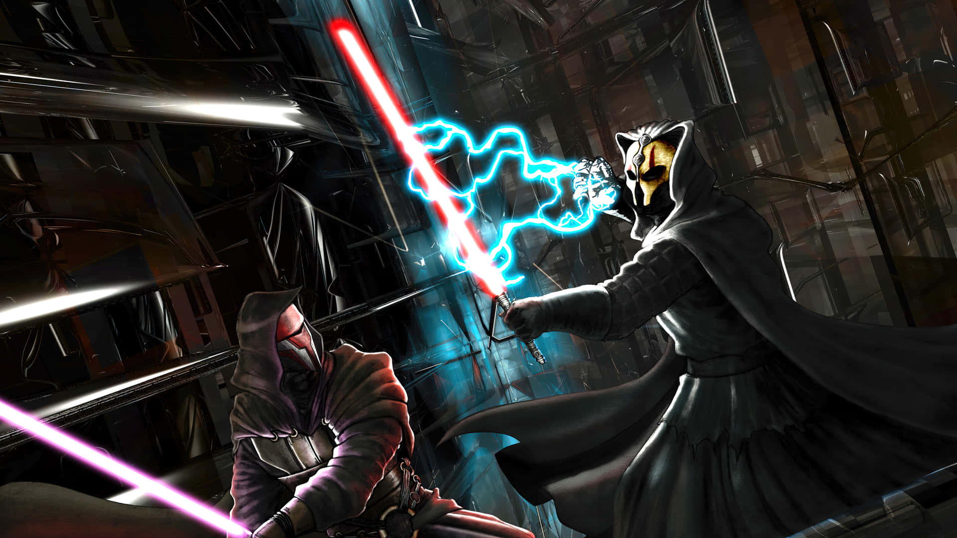 Darth Revan, a notorious Sith Lord Wallpaper