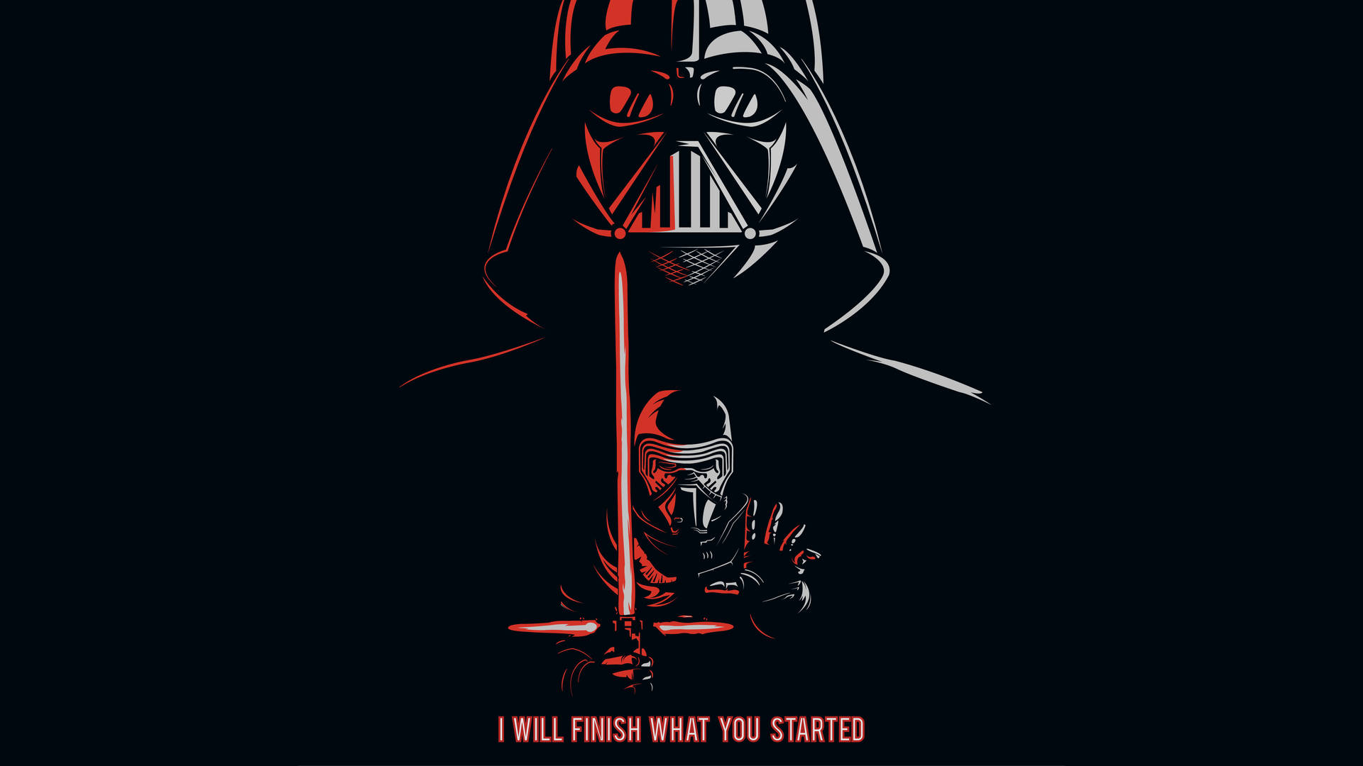 Darth Vader And Kylo Ren Fan Art